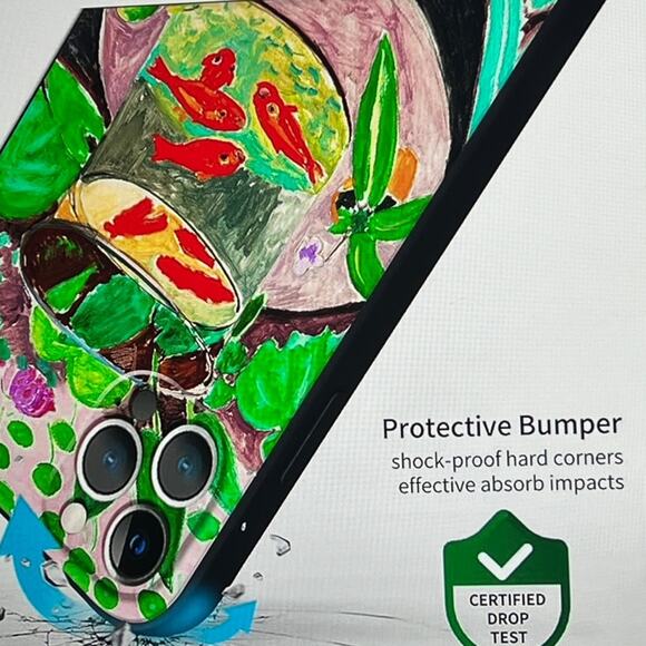 BERKIN ARTS compatible iPhone 12Pro Case Silicone Cover Screen Protector - Picture 10 of 15